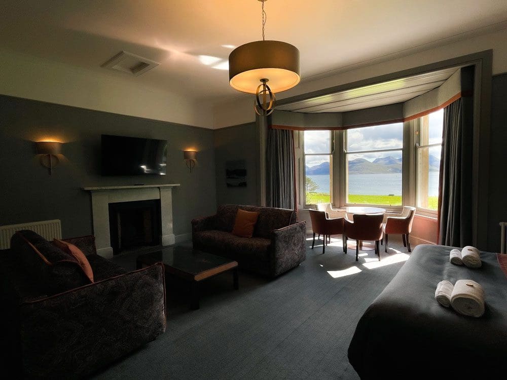 Raasay House Hotel deluxe room